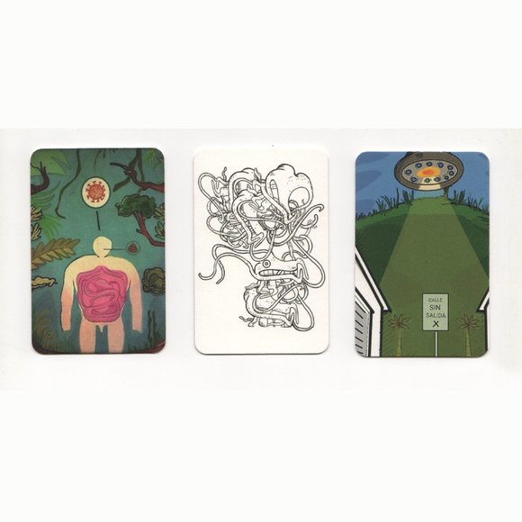 ART cards (3) by artist Javier Martinez - Picture 1 of 3